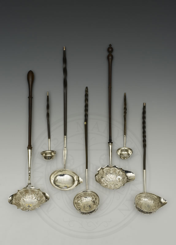 A selection of 18th century ladles