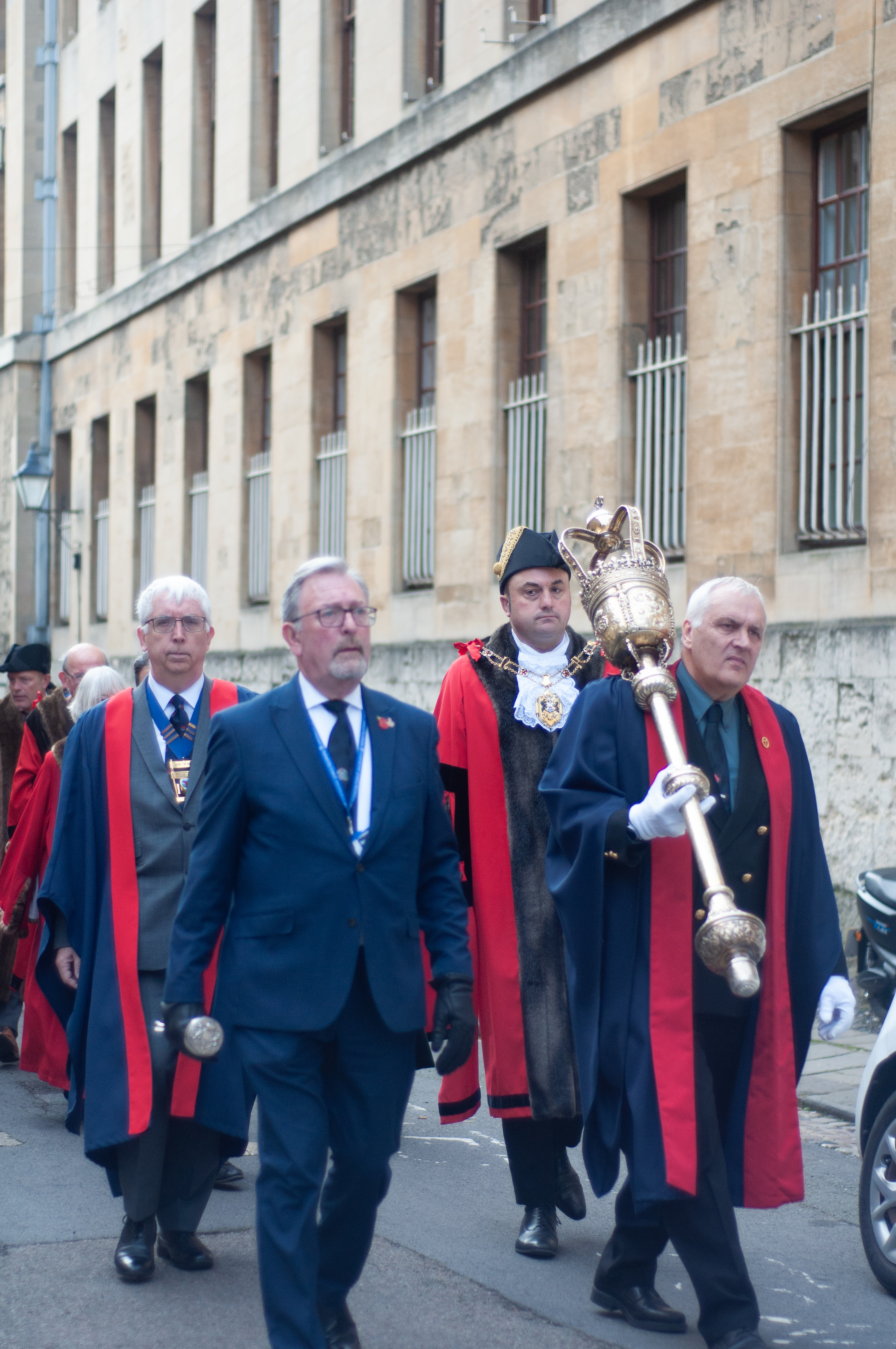 Lord Mayor and City Councillors on Queens Lane