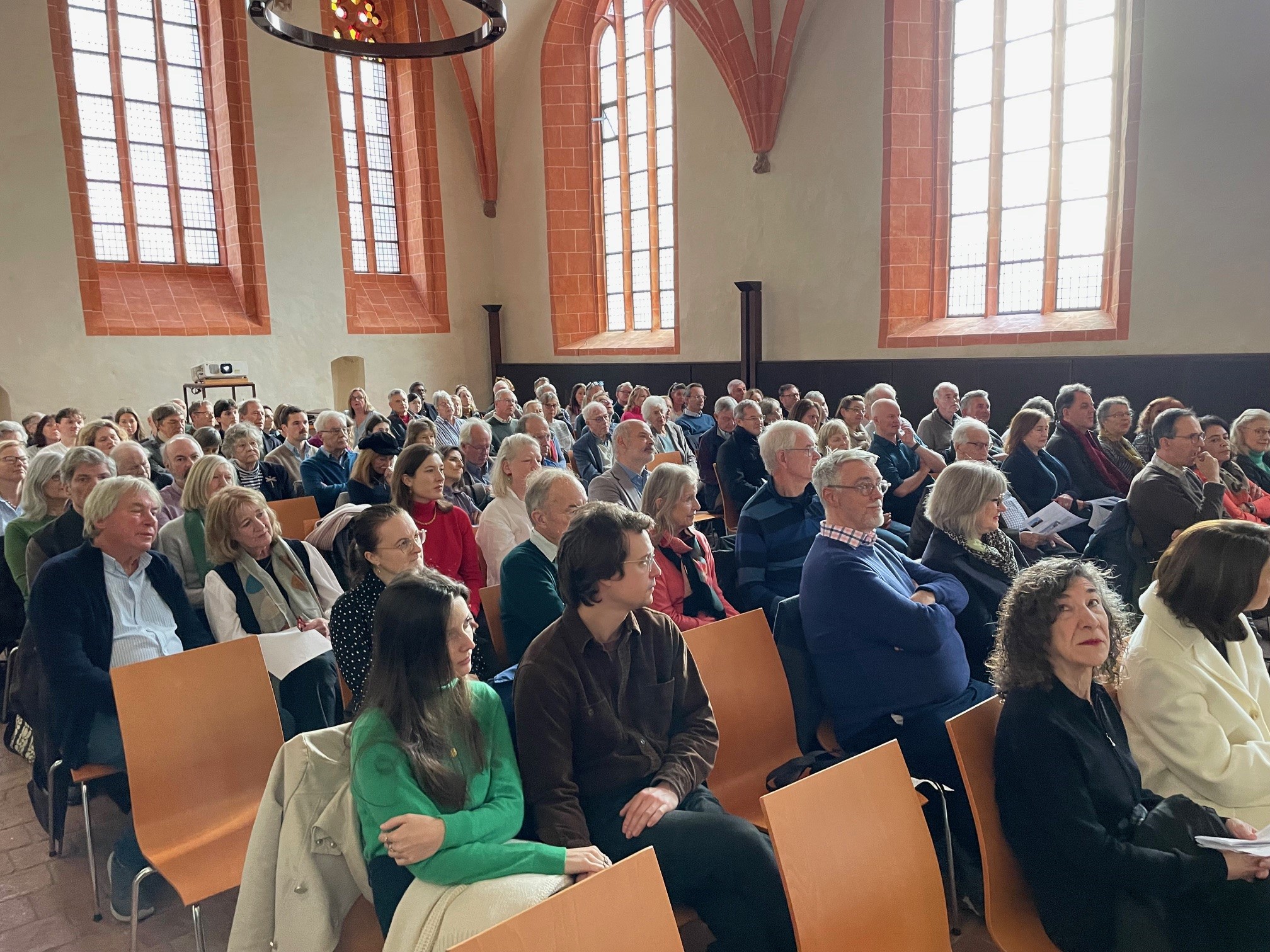 Guests attending Neil MacGregor's Talk