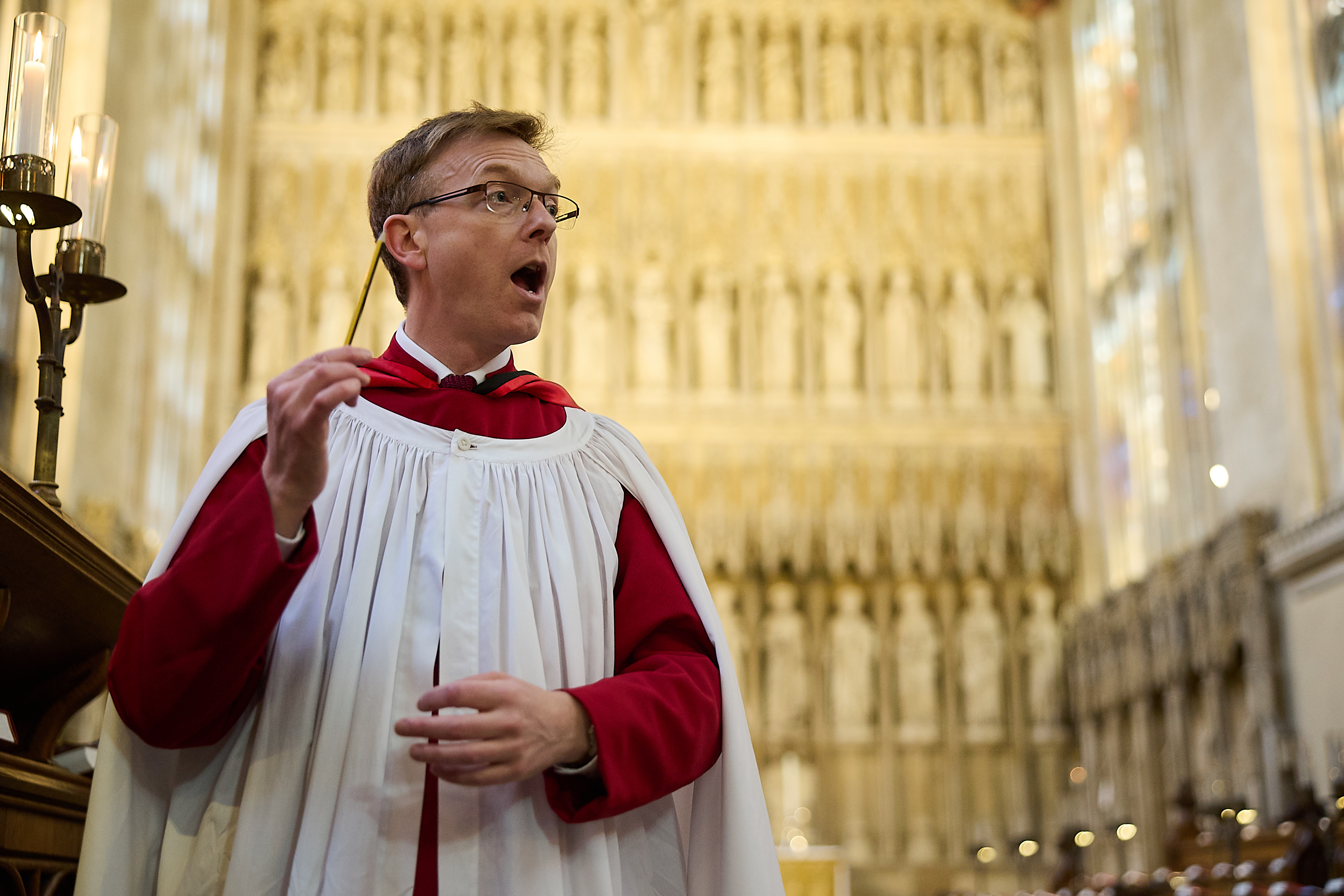 Photo of the Organist Robert Quinney