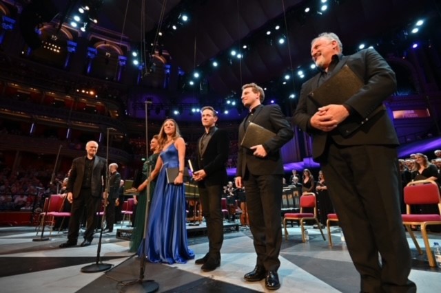 Guy Cutting and other performers at the Proms