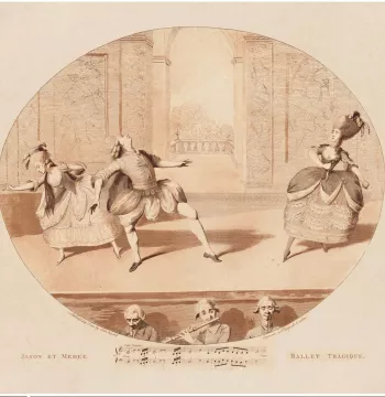18th century ballet - from the book's front cover